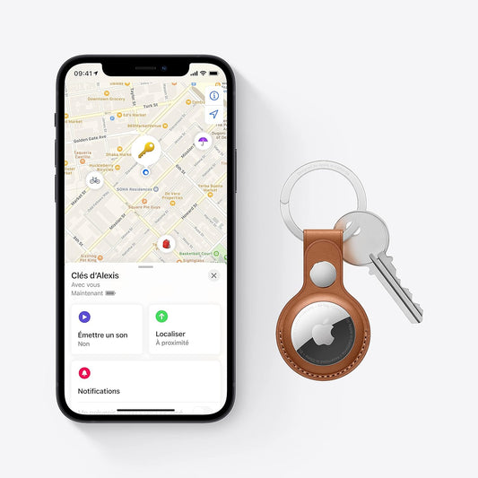 Apple AirTag – Traceur Bluetooth pour Localiser Clés, Sacs et Objets