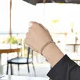 L'Atelier d'Azur – Bracelet Maille Américaine en Or Jaune 18K
