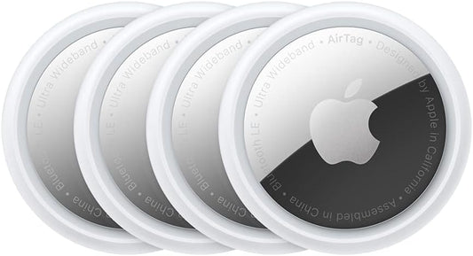 Apple AirTag Lot de 4 – Traceurs Bluetooth pour Localiser Objets & Accessoires