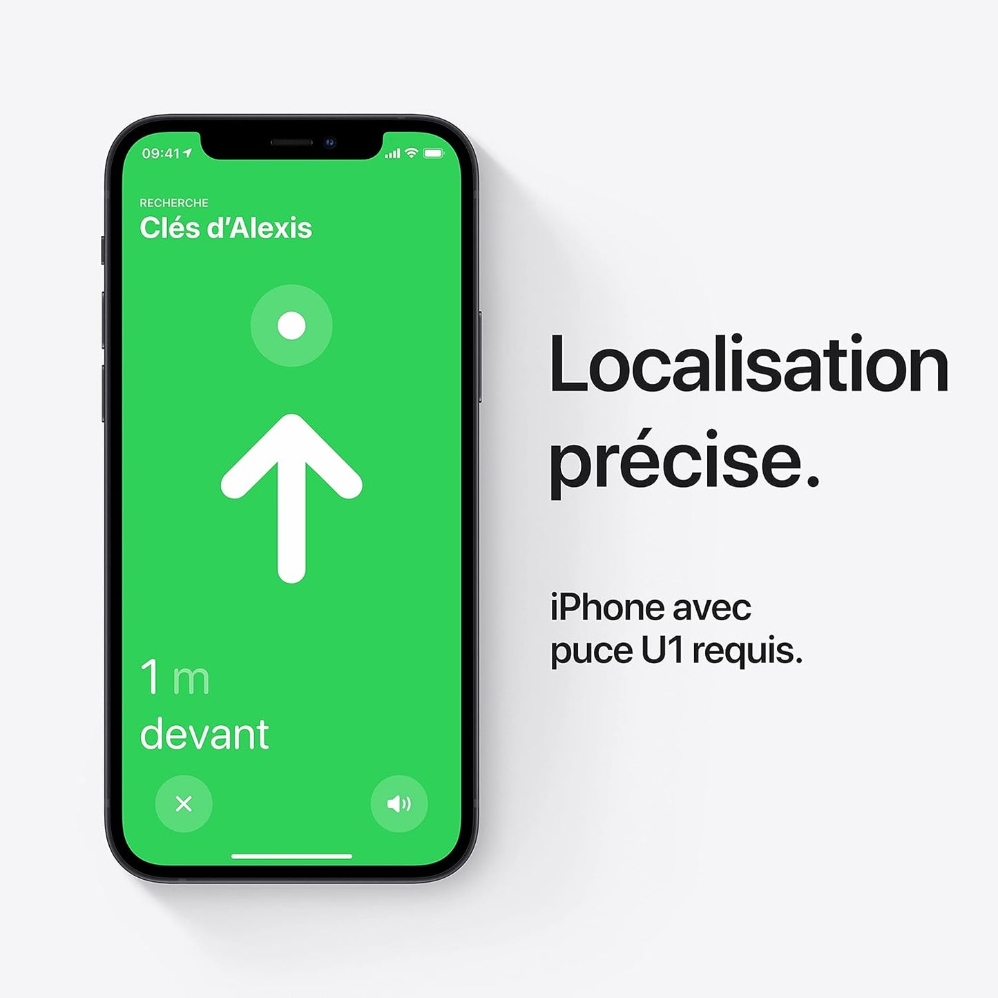 Apple AirTag Lot de 4 – Traceurs Bluetooth pour Localiser Objets & Accessoires