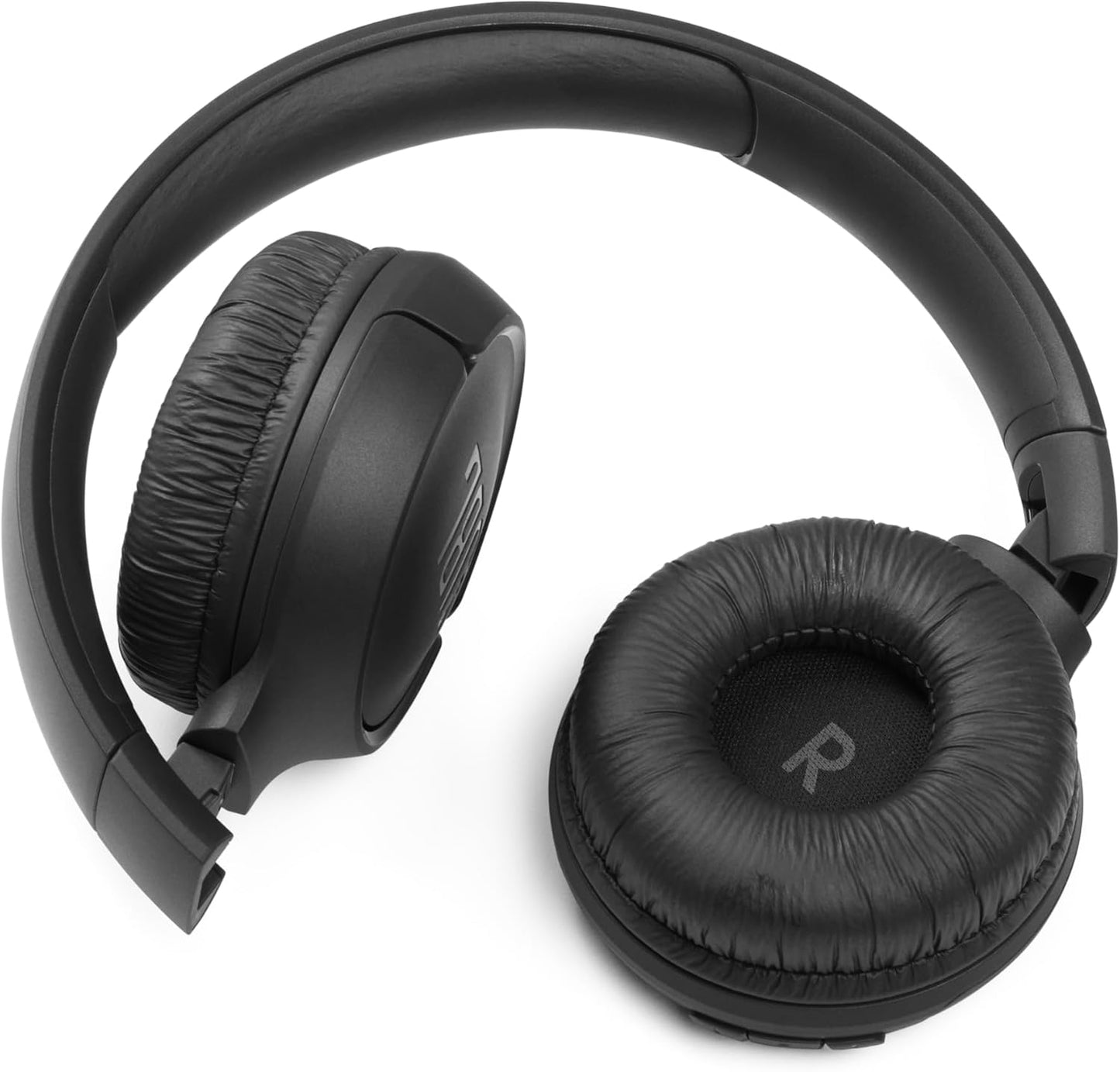 JBL TUNE 510BT Casque Supra-Auriculaire Sans Fil Bluetooth, Léger, Pliable avec 40 Heures d'Autonomie – Noir