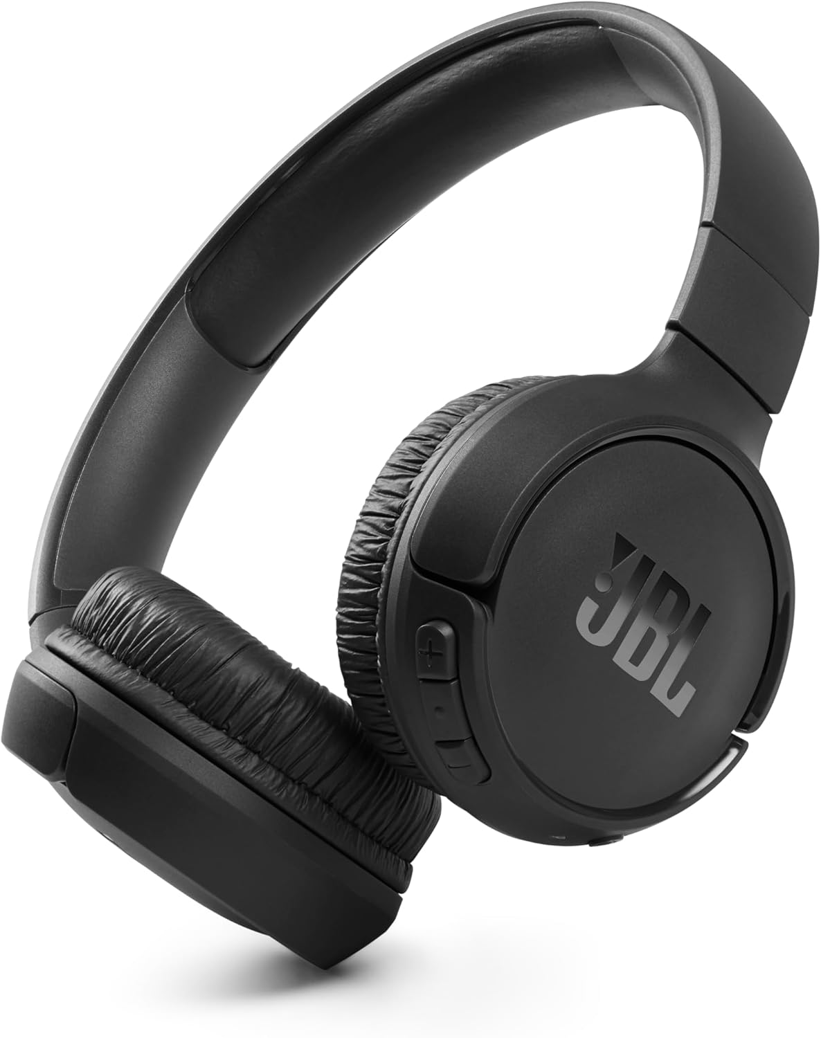 JBL TUNE 510BT Casque Supra-Auriculaire Sans Fil Bluetooth, Léger, Pliable avec 40 Heures d'Autonomie – Noir