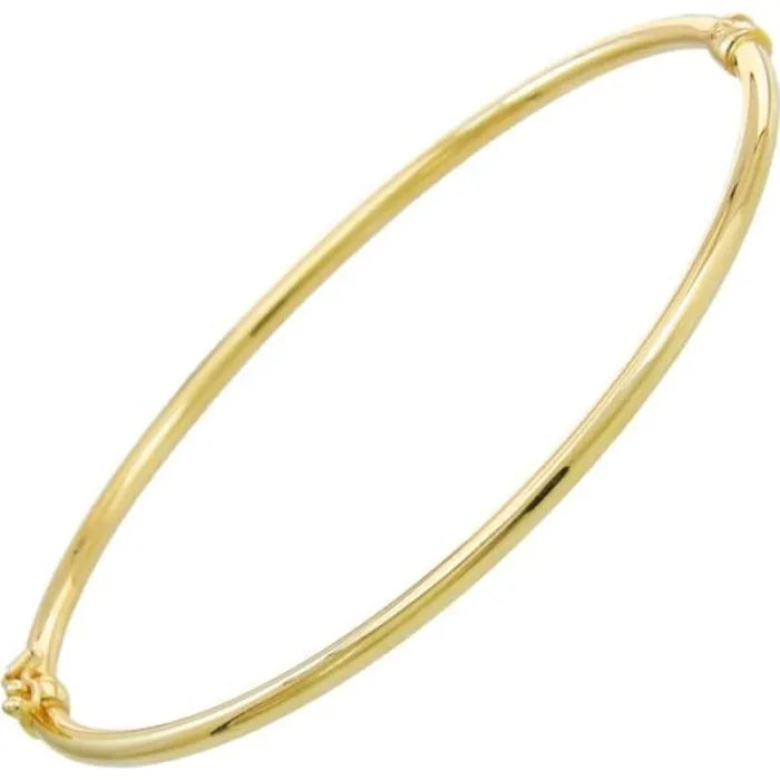 Jonc en Or Jaune 18K pour Femme – Élégance Intemporelle