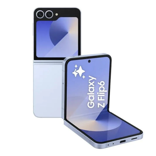 Samsung Galaxy Z Flip6 - Smartphone Pliable 256 Go - Bleu Élégant